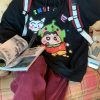 Clothing The Korean Fashion | Crayon Shin-Chan Graphic Sweatshirt