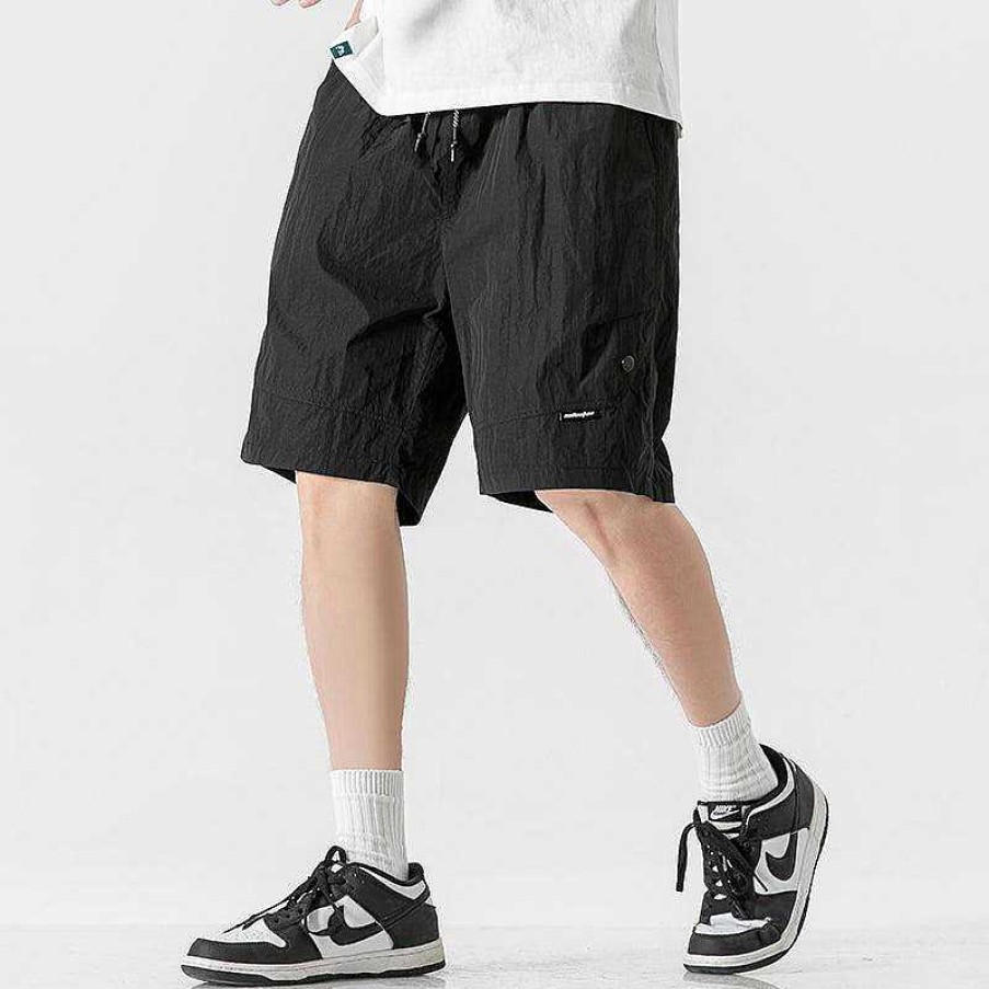 Clothing The Korean Fashion Shorts | Drawstring Track Shorts