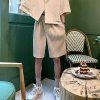 Clothing The Korean Fashion Shorts | Long Pleated Shorts