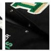 Clothing The Korean Fashion | Retro Embroidered Printed Letter Baseball Jacket