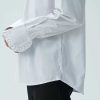 Clothing The Korean Fashion | Retro Slim Stand-Collar Pleated Shirt