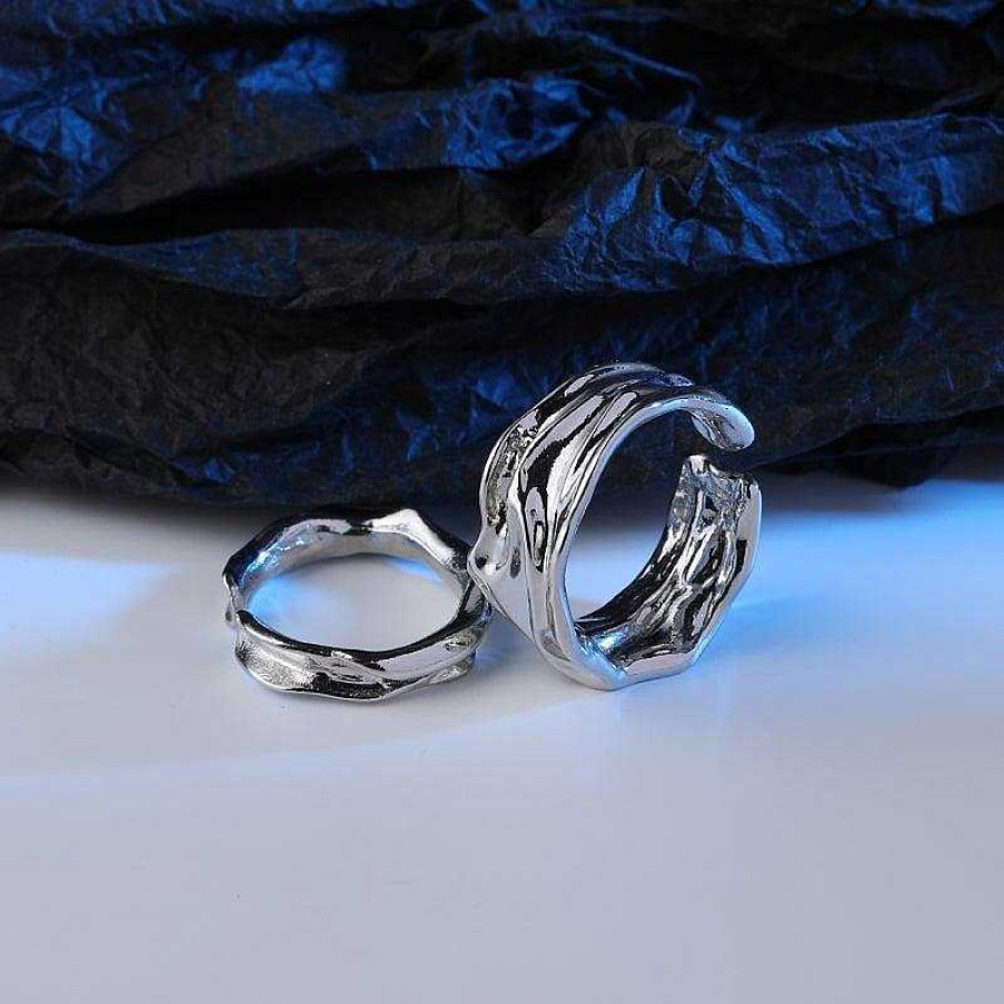 Women The Korean Fashion Rings | Two-Piece Ring Two-Piece Set