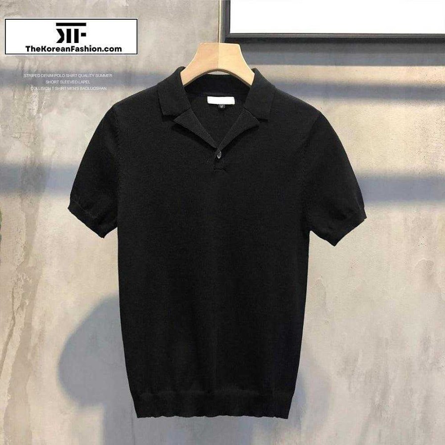 Casual Style Clothes The Korean Fashion | V-Neck Knitted Polo