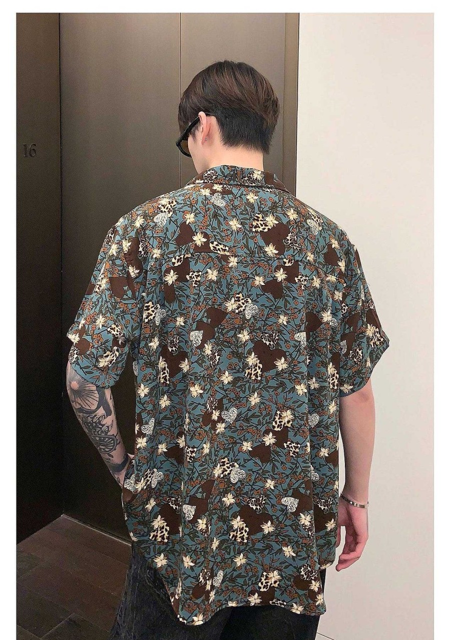 Clothing The Korean Fashion | Vintage Floral Shirt As Image