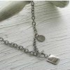 Women The Korean Fashion Necklaces | Letter Hip Hop Style Necklace 48Cm