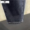 Casual Style Clothes The Korean Fashion | Retro Elastic Slim Jeans Dark Blue Gray