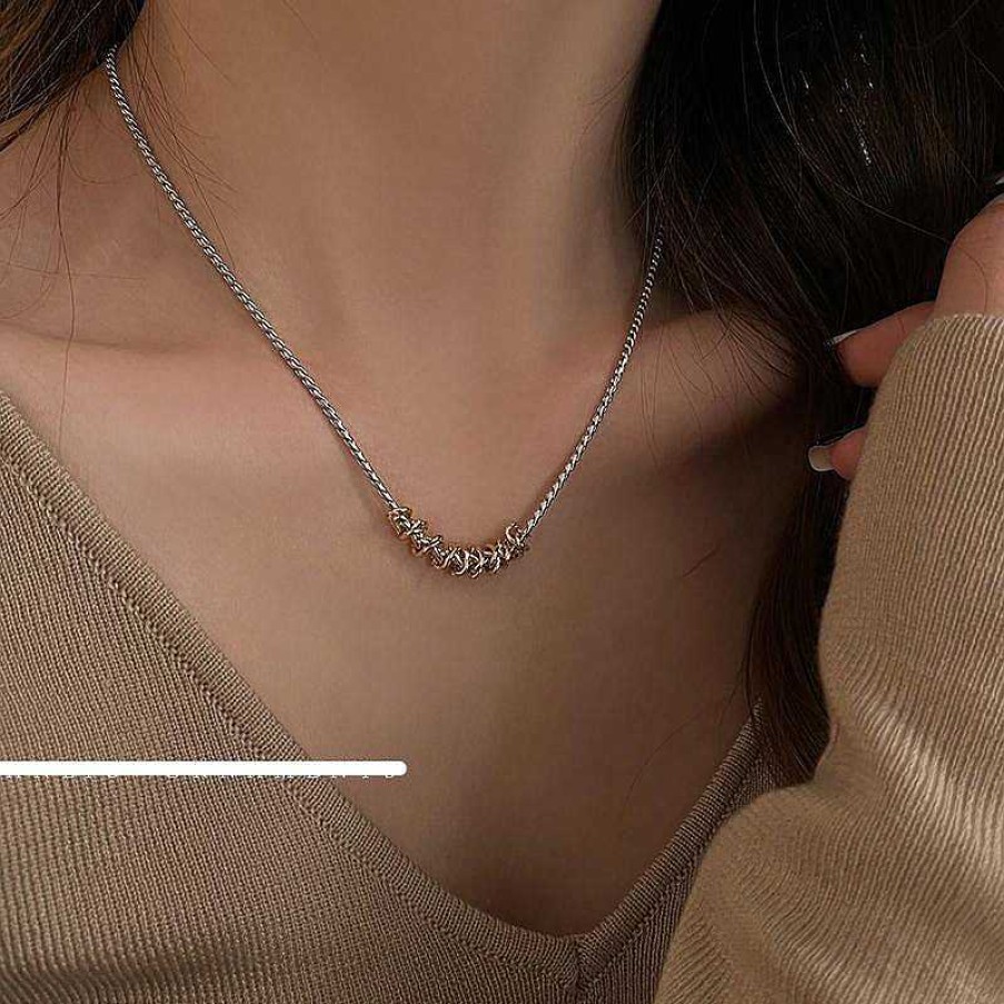 Women The Korean Fashion Necklaces | Necklace Gold And Silver