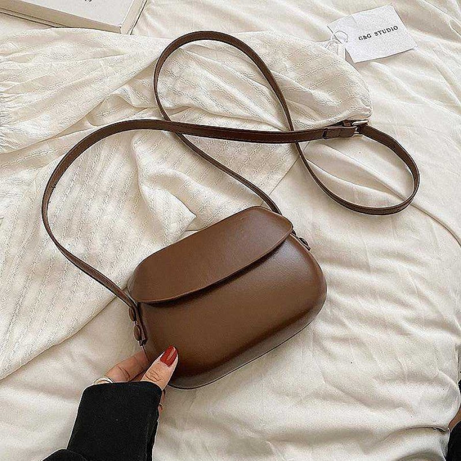 Women The Korean Fashion | Faux Leather Crossbody Bag