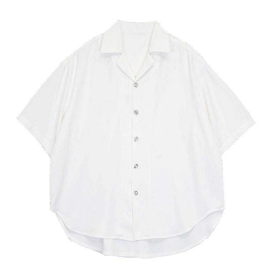 Clothing The Korean Fashion | Oversized Cuban Collar Shirt