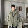 Clothing The Korean Fashion | Stand-Up Two-Piece Zipper Jacket