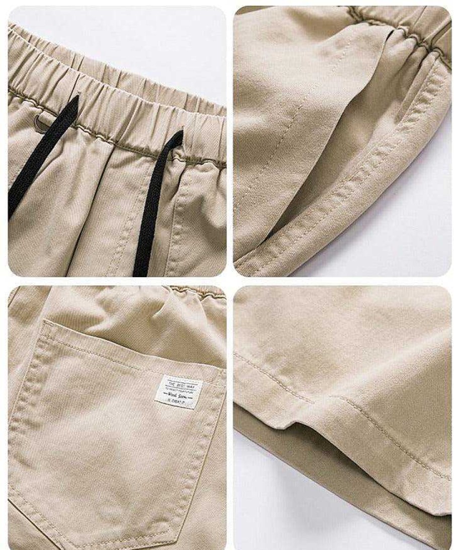 Clothing The Korean Fashion Shorts | Drawstring Elastic Track Shorts