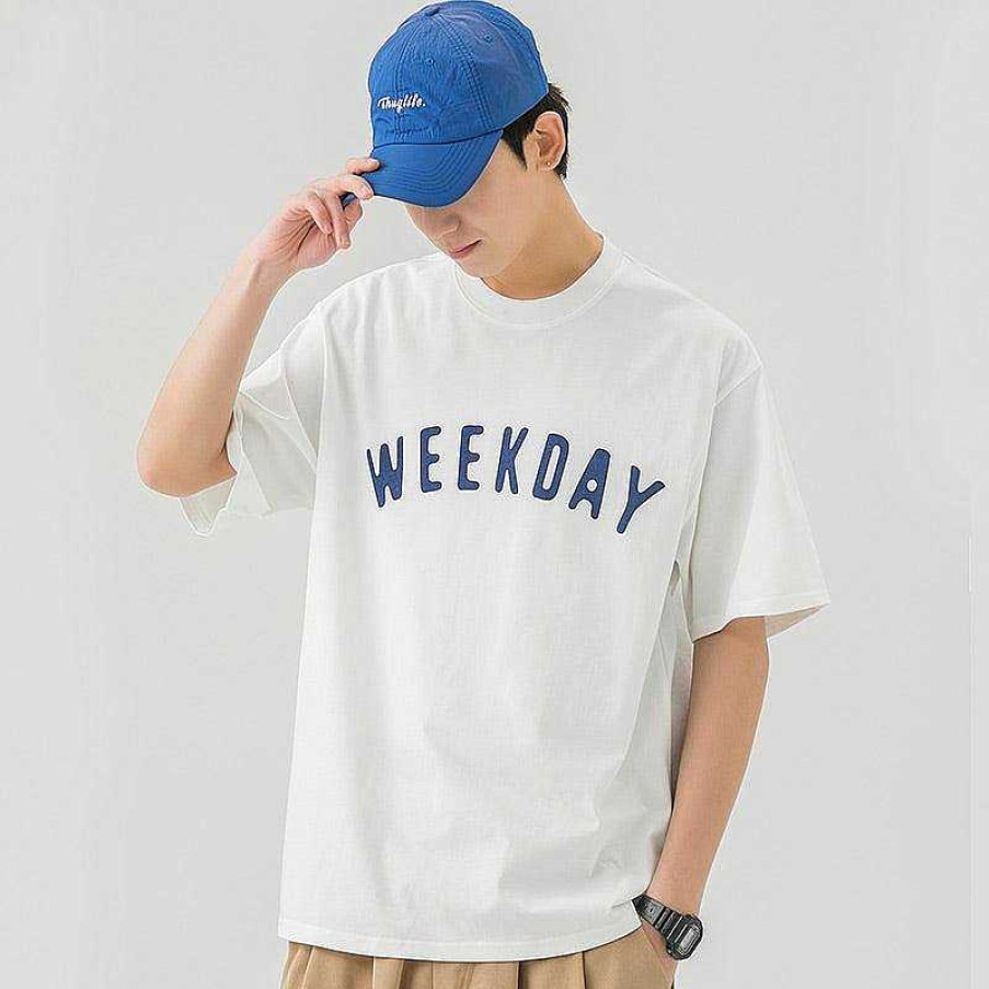 Clothing The Korean Fashion | Round Neck T-Shirt