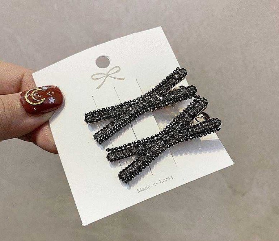 Women The Korean Fashion Hair Accessories | X-Shaped Hairpin