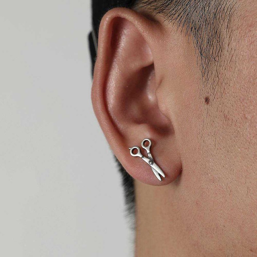 Accs & Bags & Shoes The Korean Fashion | Scissors Stud Earrings