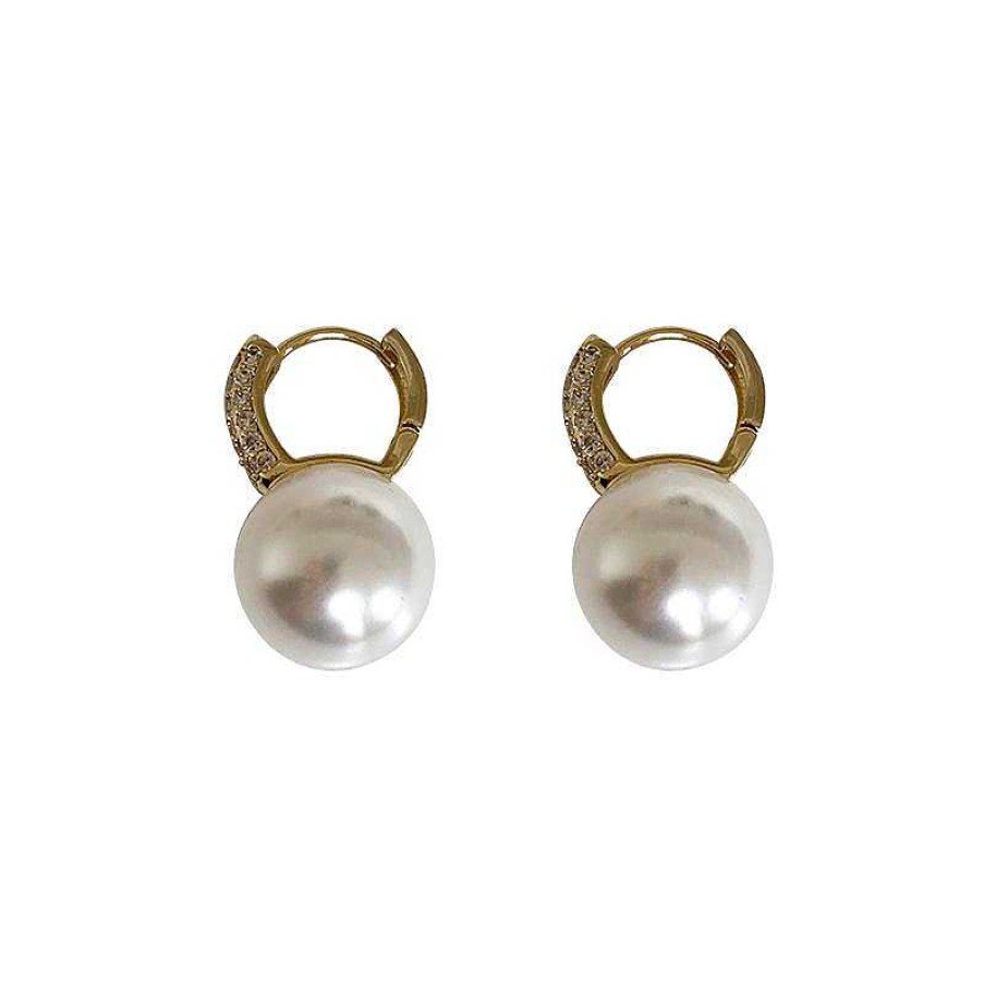 Women The Korean Fashion Earrings | Rhinestone Earrings Pearl