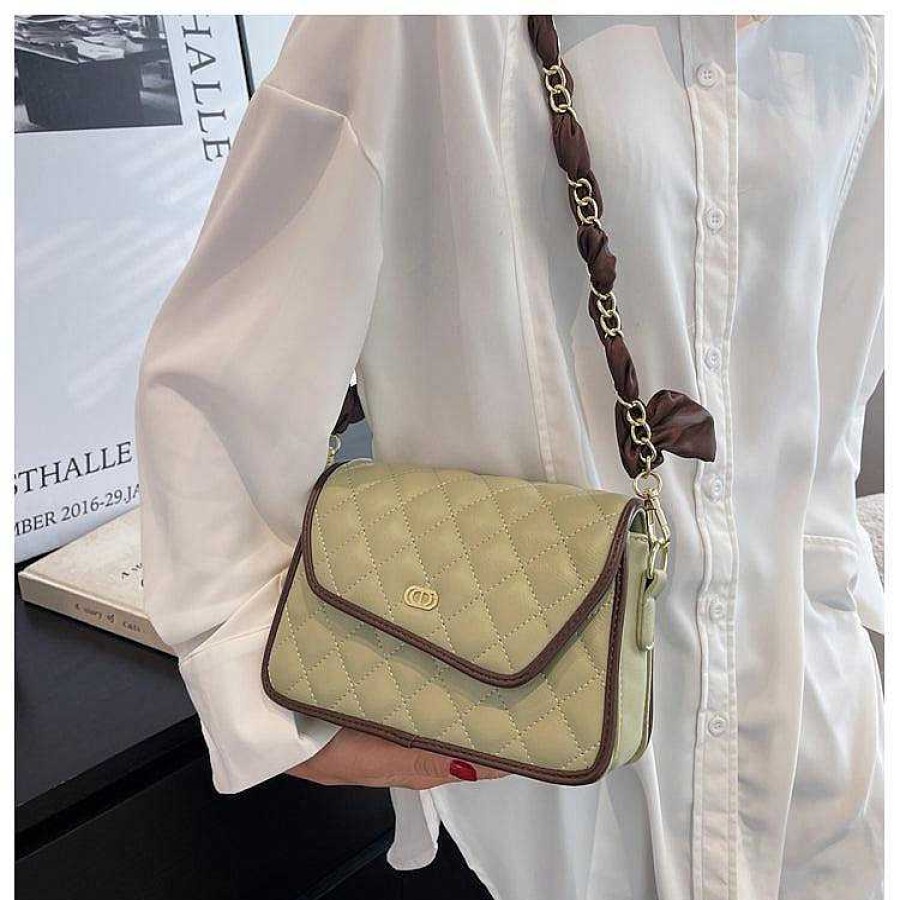 Women The Korean Fashion | Quilted Flap Bag