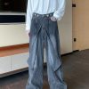 Clothing The Korean Fashion Jeans | Wide Straight-Leg Jeans