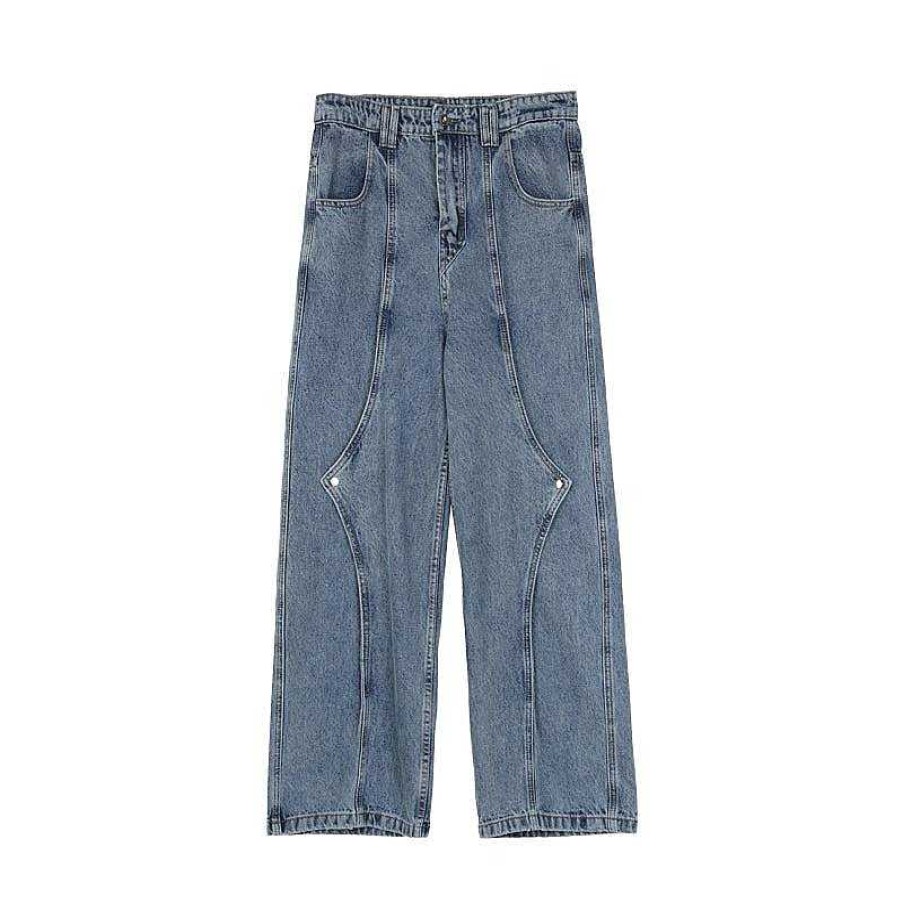 Clothing The Korean Fashion Jeans | High Waist Wide Leg Jeans