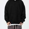 Clothing The Korean Fashion | Suede Hooded Sweater