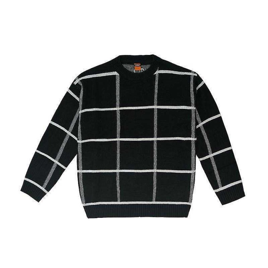 Clothing The Korean Fashion | Pullover Plaid Sweater