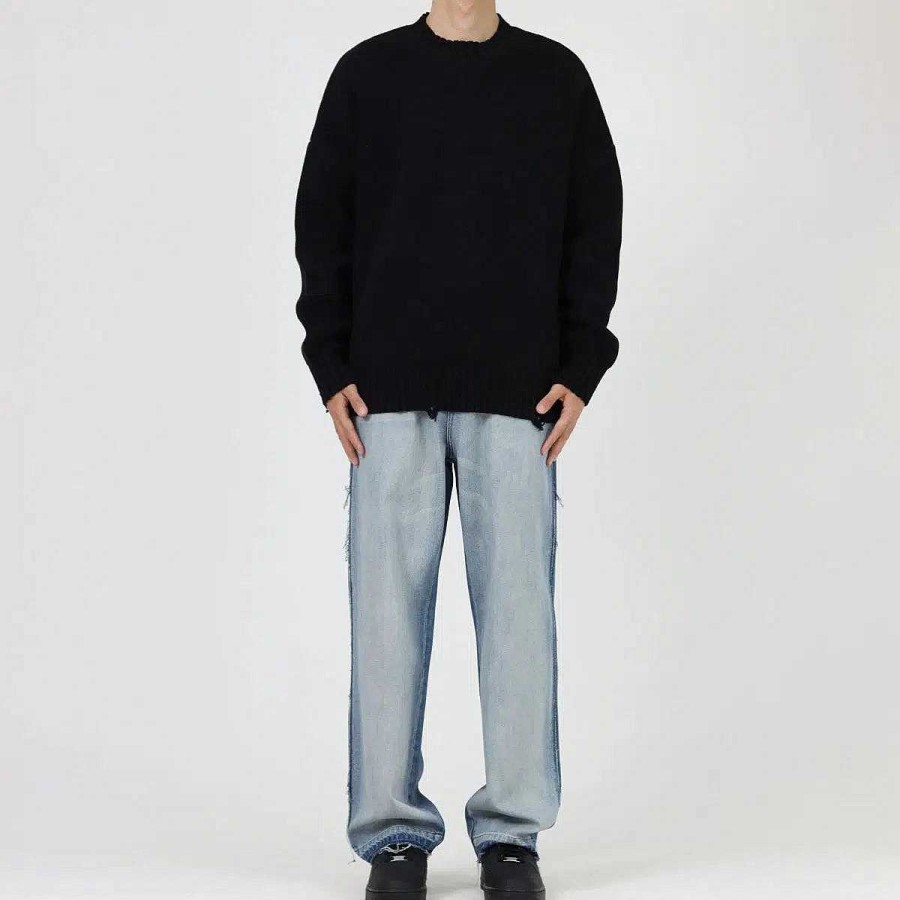 Clothing The Korean Fashion Slim Fit | Crew Neck Knitted Sweater