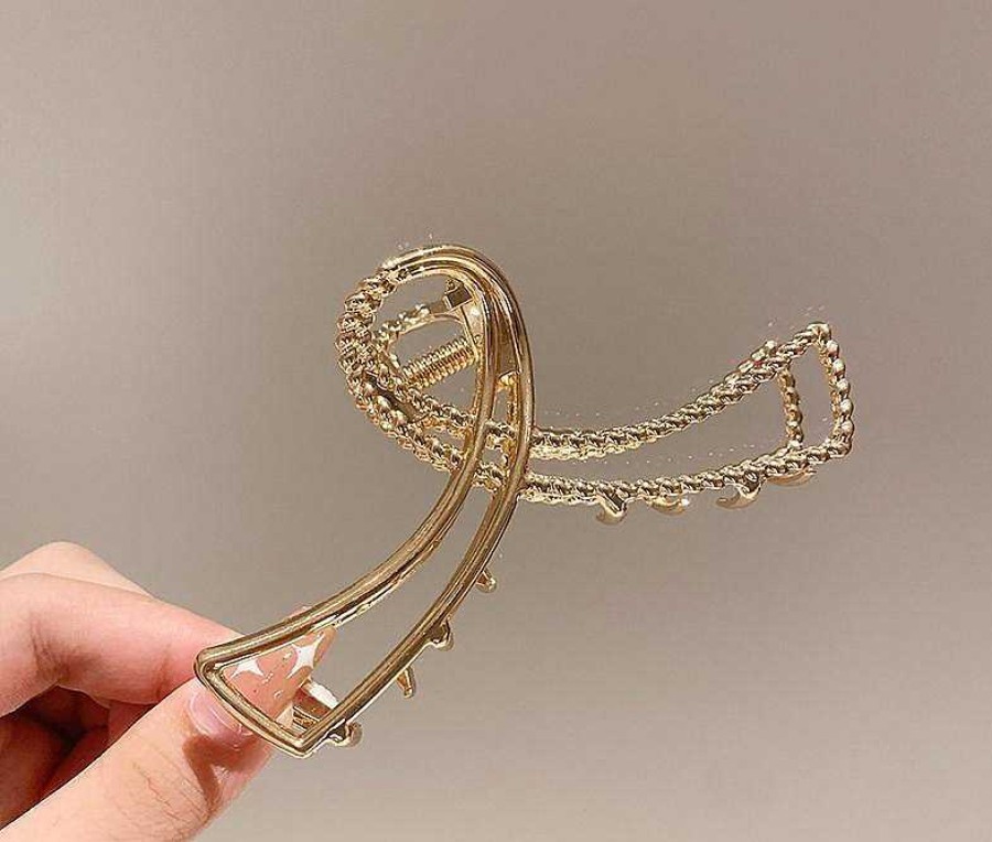 Women The Korean Fashion Hair Accessories | Cross Hair Grip