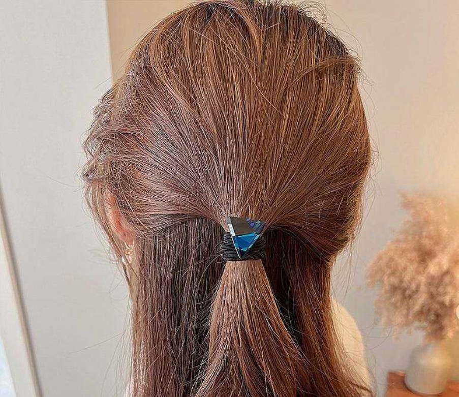 Women The Korean Fashion Hair Accessories | Diamond Hair Tie