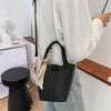 Women The Korean Fashion | Top Handle Bucket Shoulder Bag