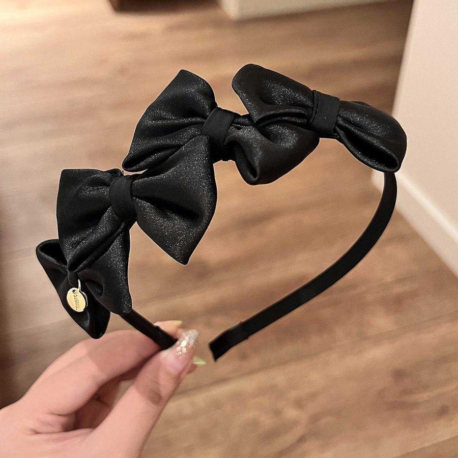 Women The Korean Fashion Hair Accessories | Bow Headband