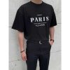 Clothing The Korean Fashion | Paris Graphic T-Shirt