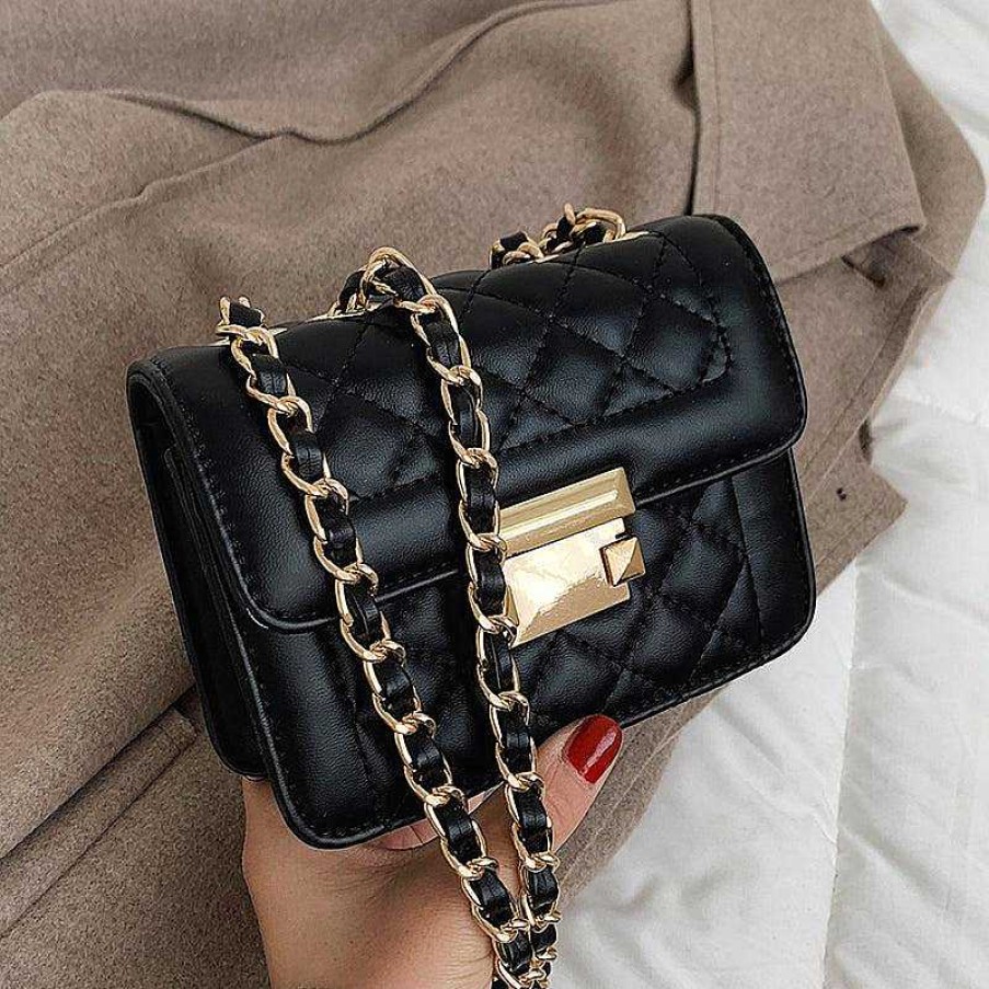 Women The Korean Fashion | Classic Quilted Chain Bag