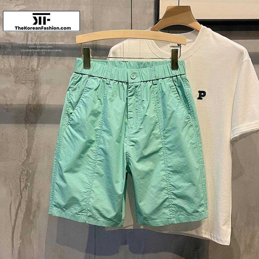 Clothing The Korean Fashion Shorts | Cotton Tooling Cargo Shorts