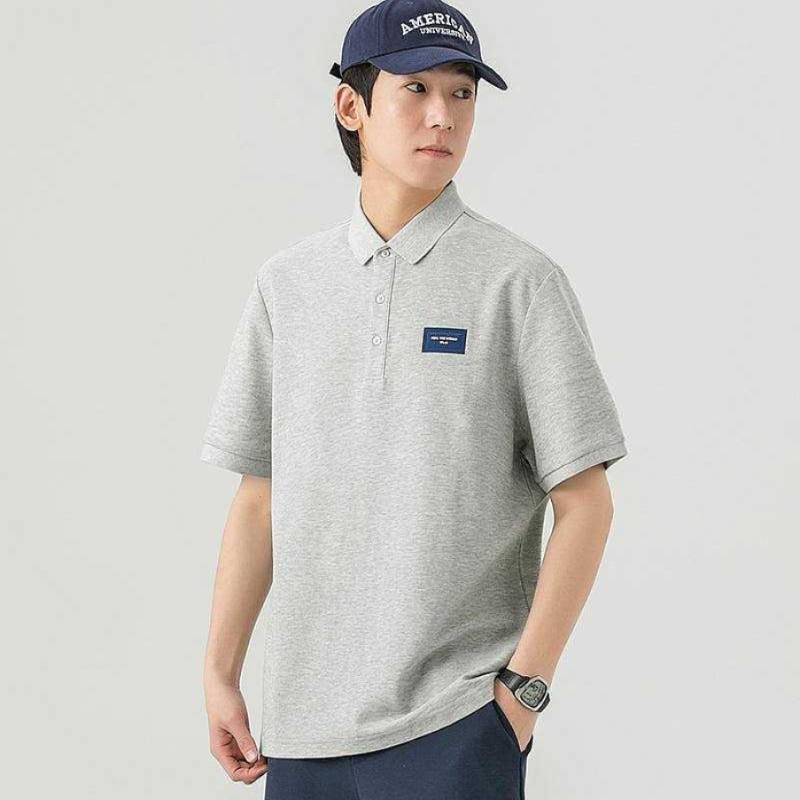 Clothing The Korean Fashion | Breathable Fit Polo Shirt