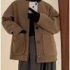 Clothing The Korean Fashion | Short Woolen Jacket