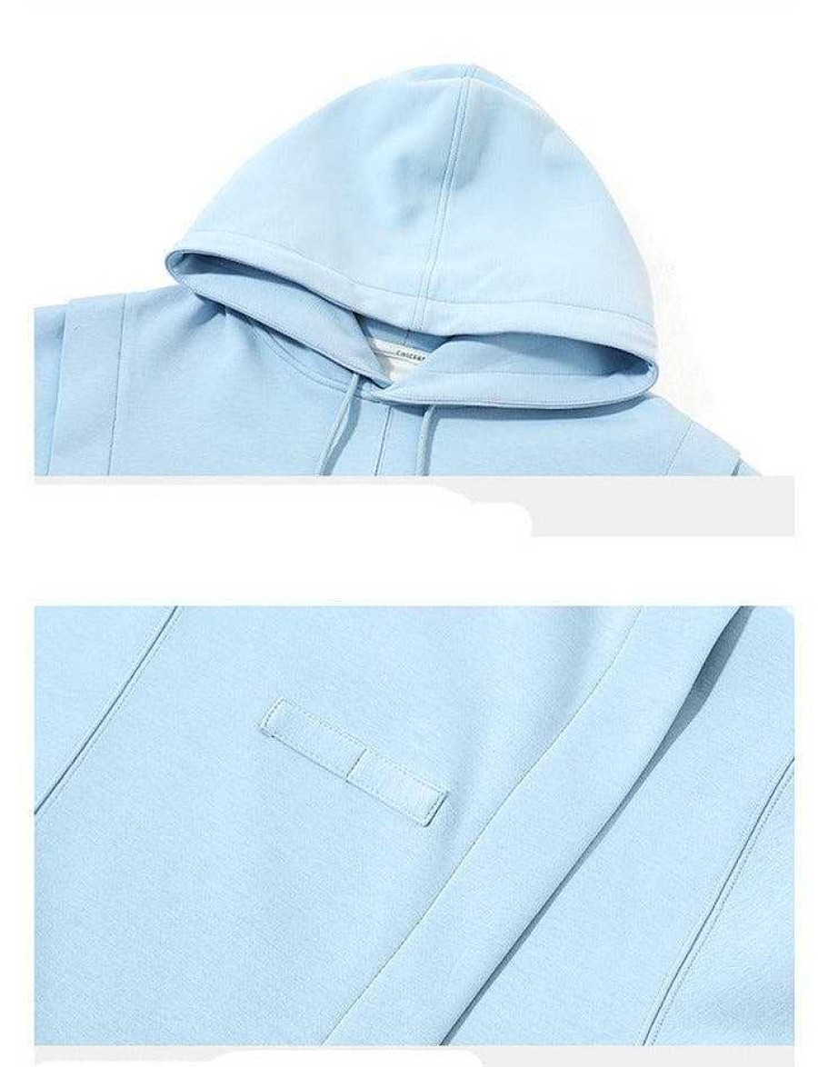 Clothing The Korean Fashion | Drawstring Hooded Sweatshirt