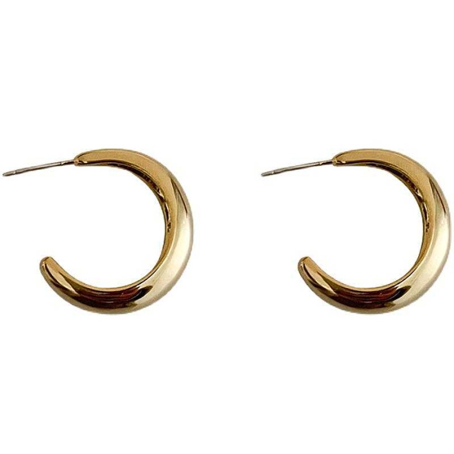 Women The Korean Fashion Earrings | Retro Circle Earrings