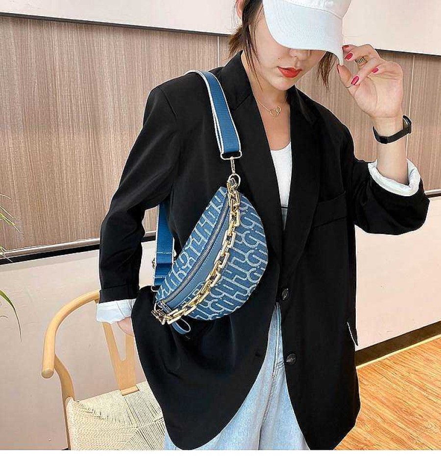 Women The Korean Fashion | Chest Chain Bag