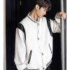 Clothing The Korean Fashion | Metal Buckle Baseball Jacket