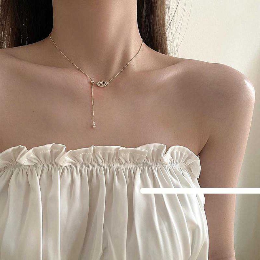 Women The Korean Fashion Necklaces | Adjustable Necklace Golden