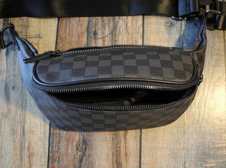 Accs & Bags & Shoes The Korean Fashion | Black Check Waist Bag