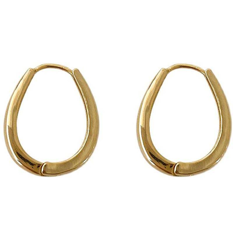 Women The Korean Fashion Earrings | Circle Drop Earring